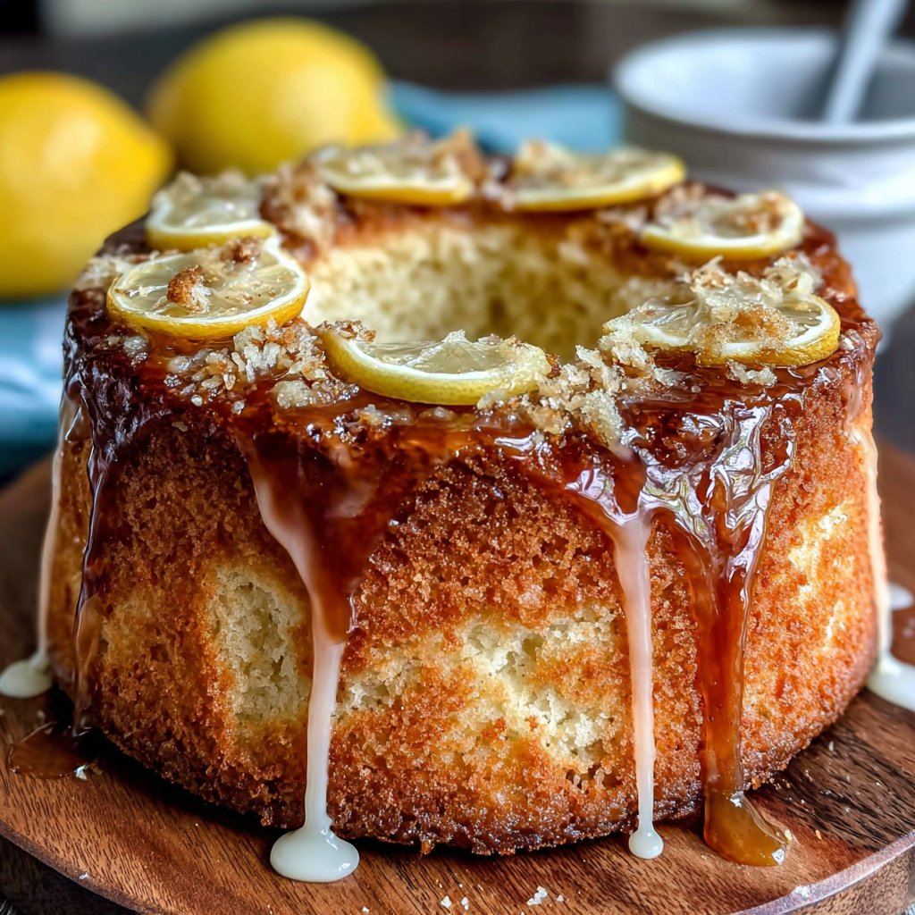 Limoncello Cake With Lemon Glaze