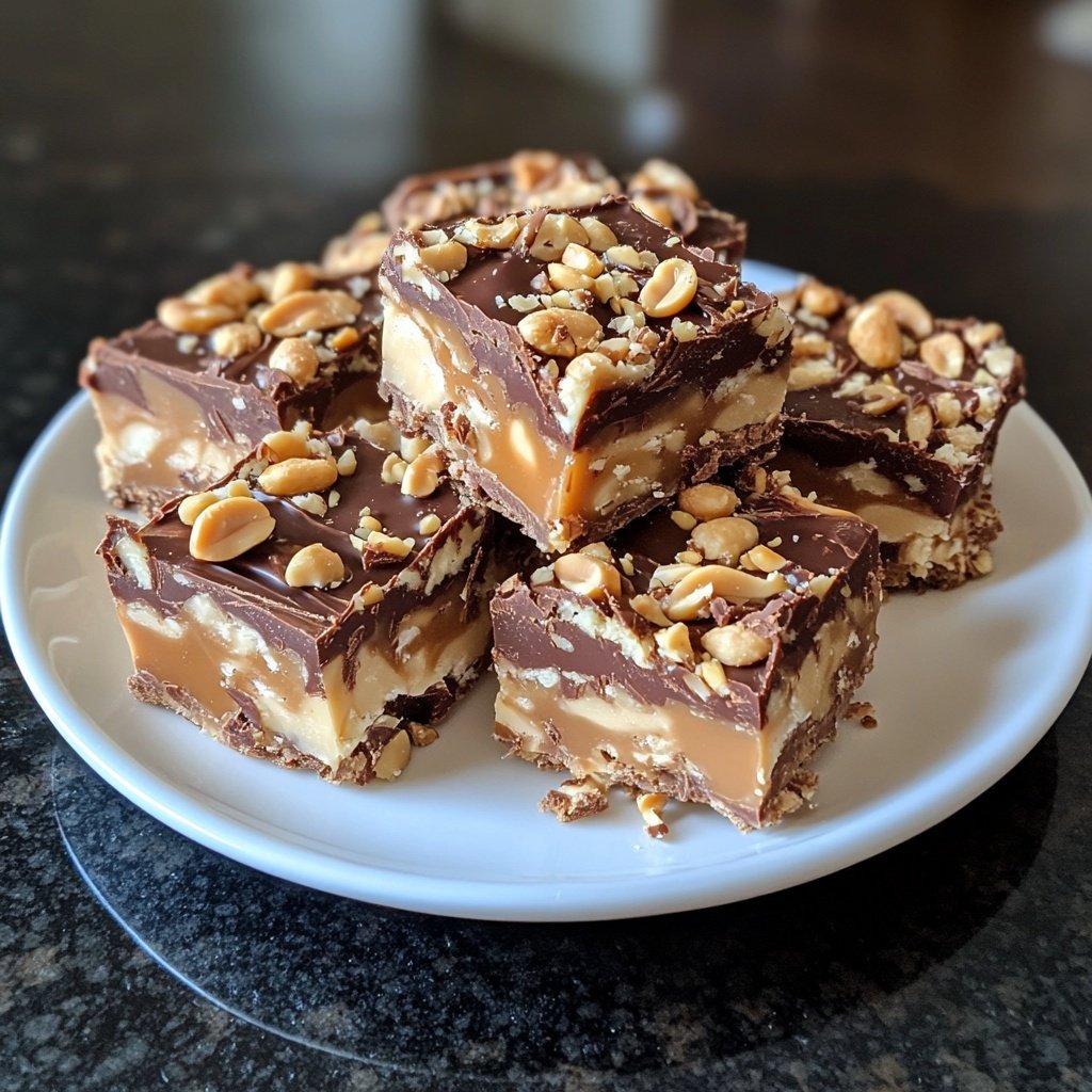 Snickers Fudge Recipe