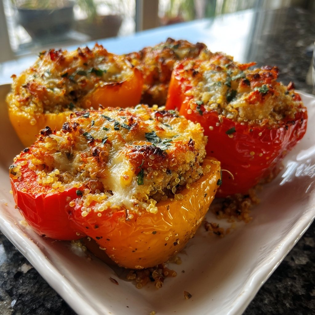 Baked Stuffed Bell Peppers