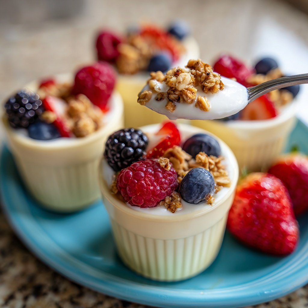 Healthy Yogurt Fruit Snack Cups