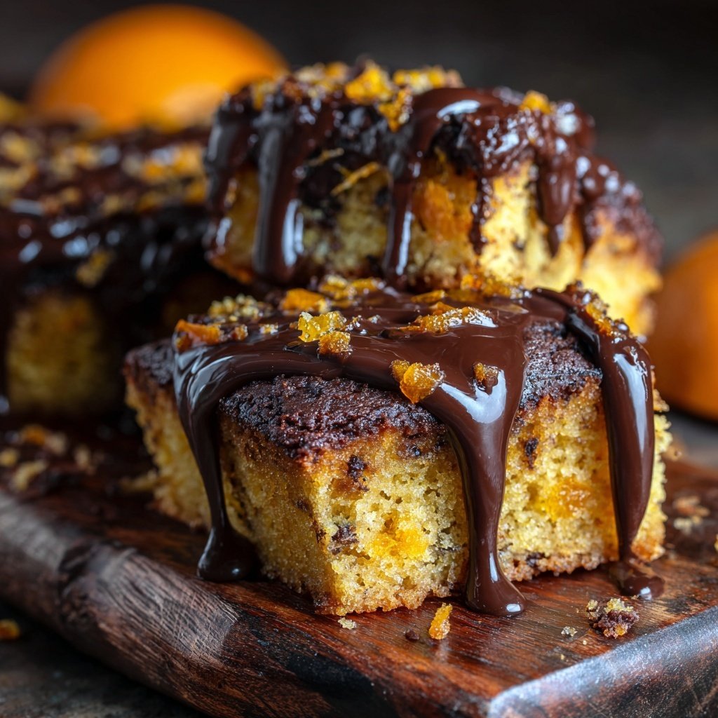 Chocolate Orange Snack Cake
