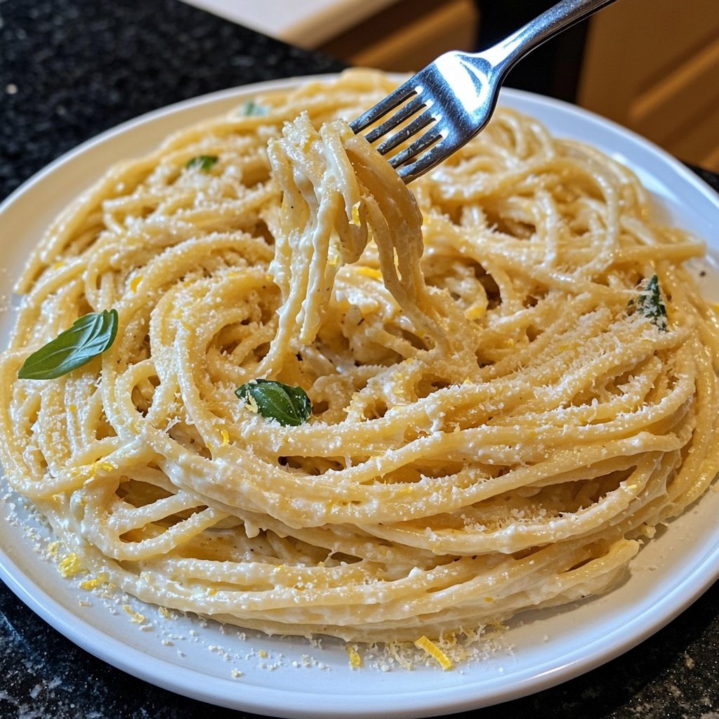 Romantic Lemon Butter Pasta