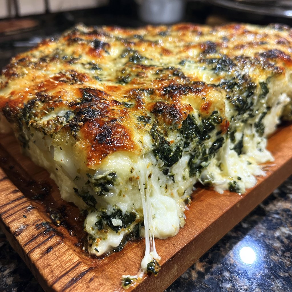 Sunday Spinach and Ricotta Bake