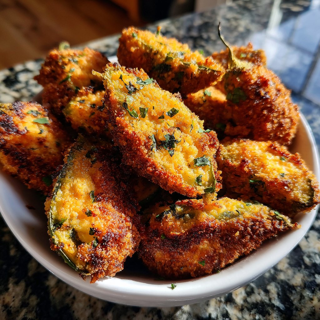 Jalapeno Poppers with Herb Cream Cheese