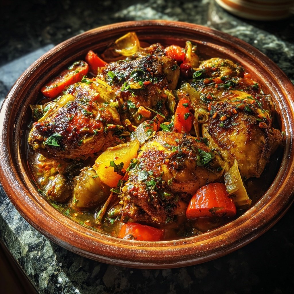 Global Flavors Moroccan Chicken Tagine