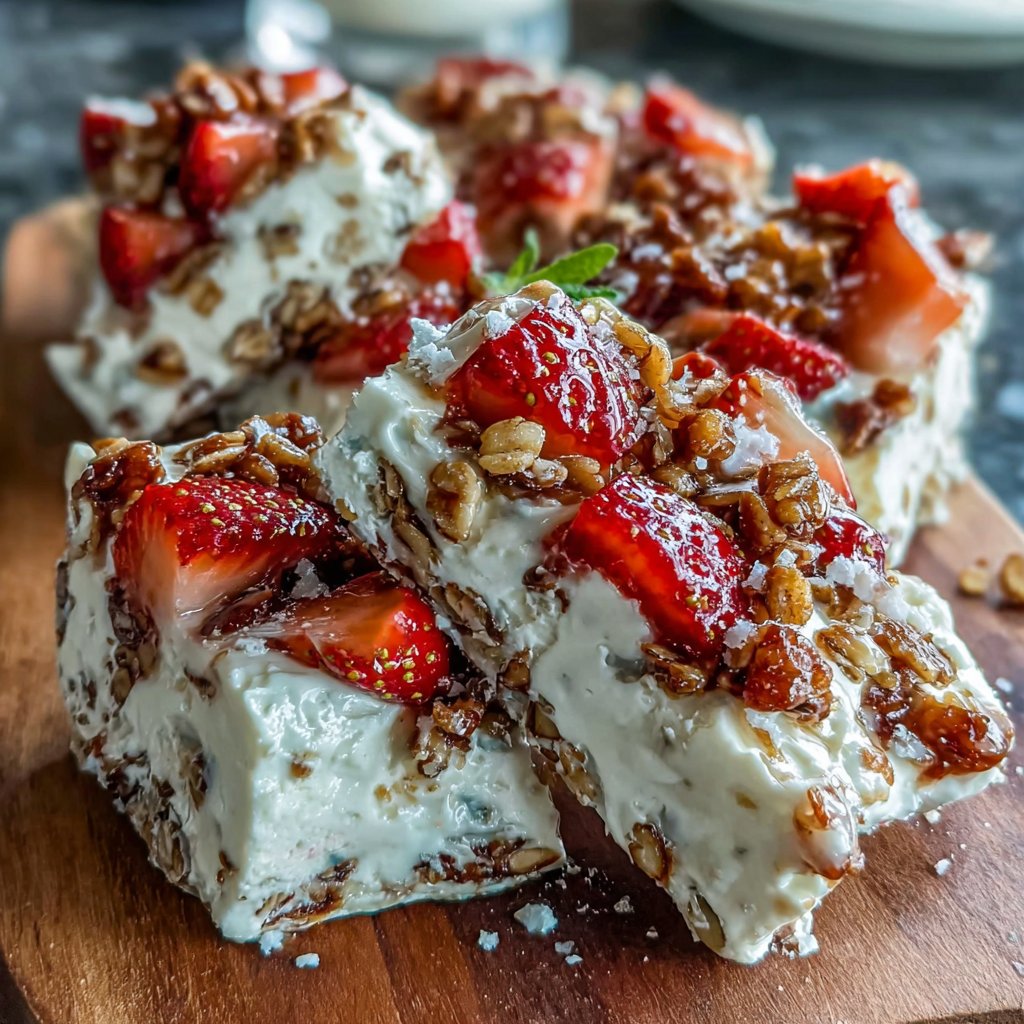 Strawberry Yogurt Bark